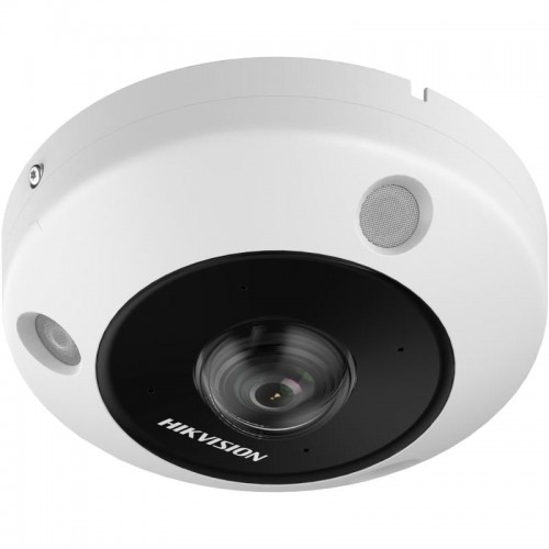 Hikvision fisheye DS-2CD2955G0-ISU (balta, 5 MP, 8 m. IR)