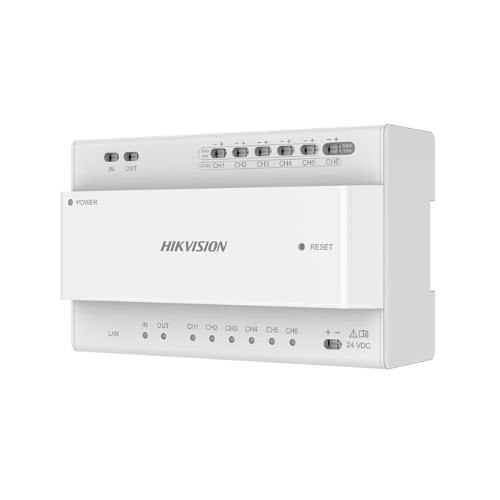 2 laidų analoginės sistemos aukštų distributorius Hikvision DS-KAD7061EY