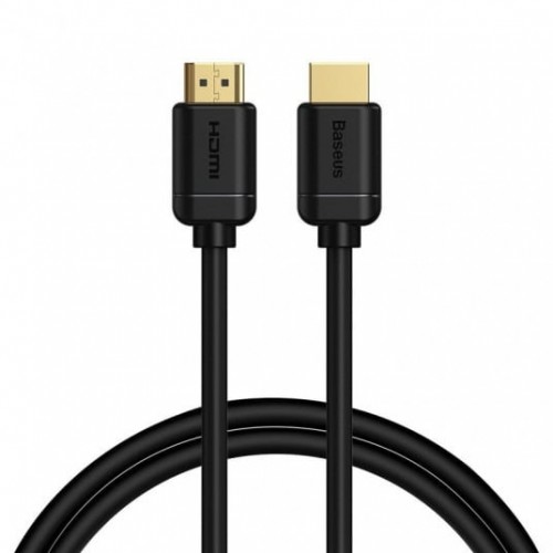 Kabelis HDMI-HDMI BASEUS CAKGQ-B01 (2.0m, HDMI 2.0, juodas, 4K 60Hz)